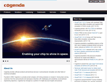 Tablet Screenshot of cogenda.com